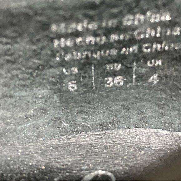 Shelly’s London Women's Black Leather Platform Slip On Shoes - Size US 6 - Picture 12 of 12